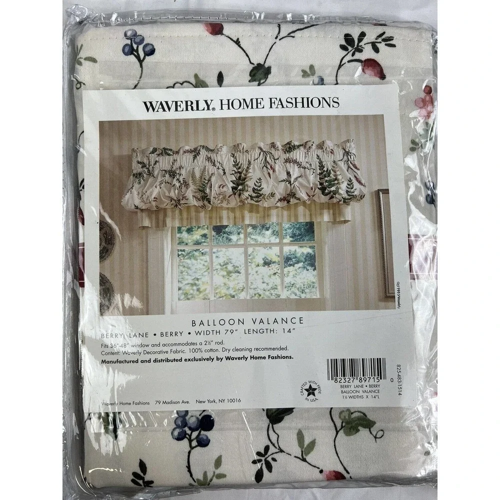 Waverly Home Fashions Balloon Valance 79